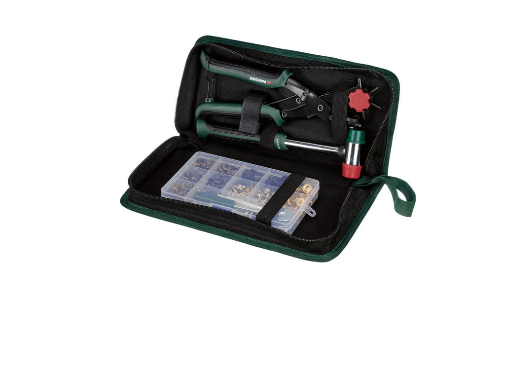 PARKSIDE Set pince emporte-pice/boutons-pression, 358 pices