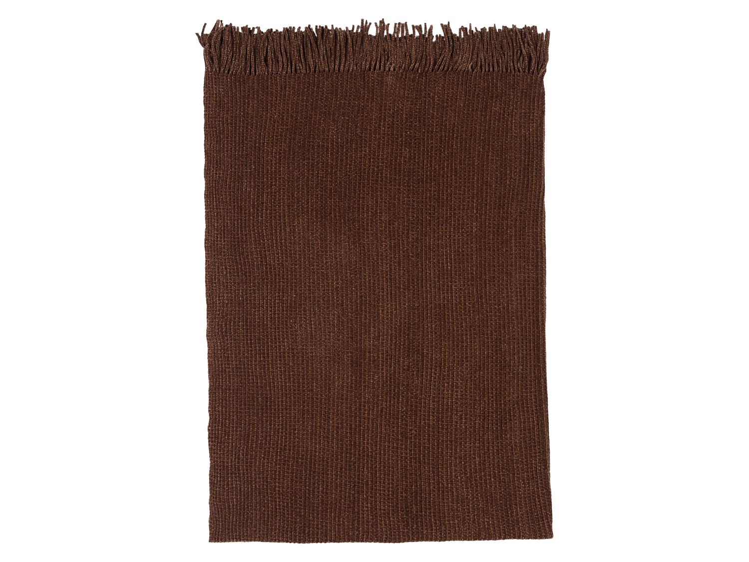 LIVARNO home Plaid en maille chenille