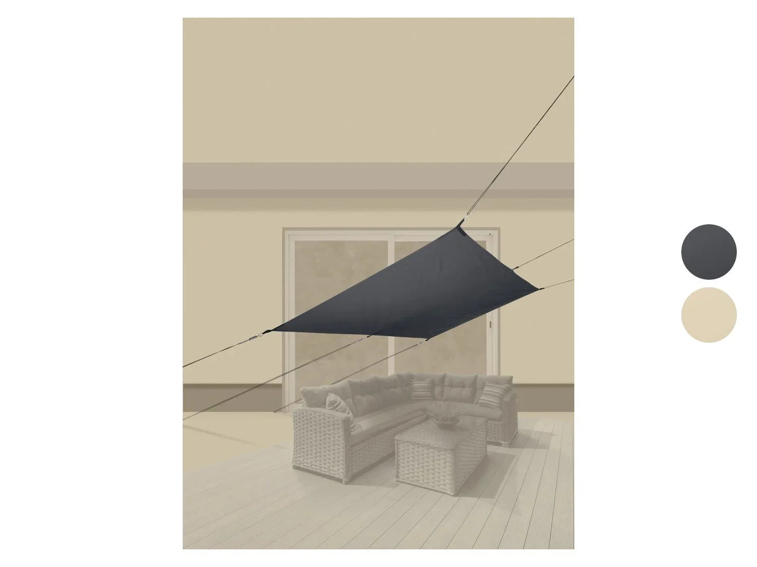 LIVARNO Voile d'ombrage