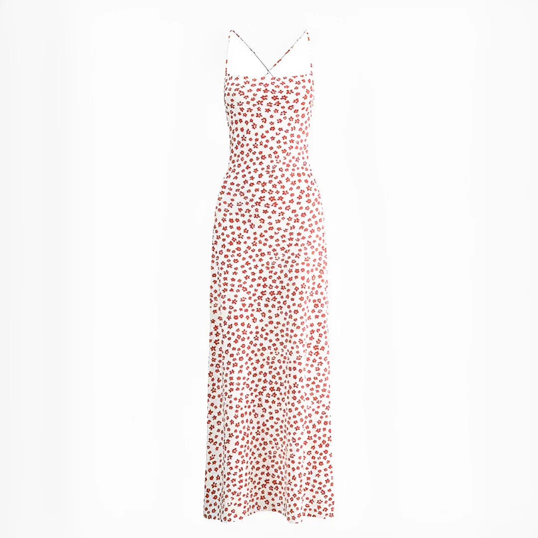 Emily - Robe longue légère avec bretelles
