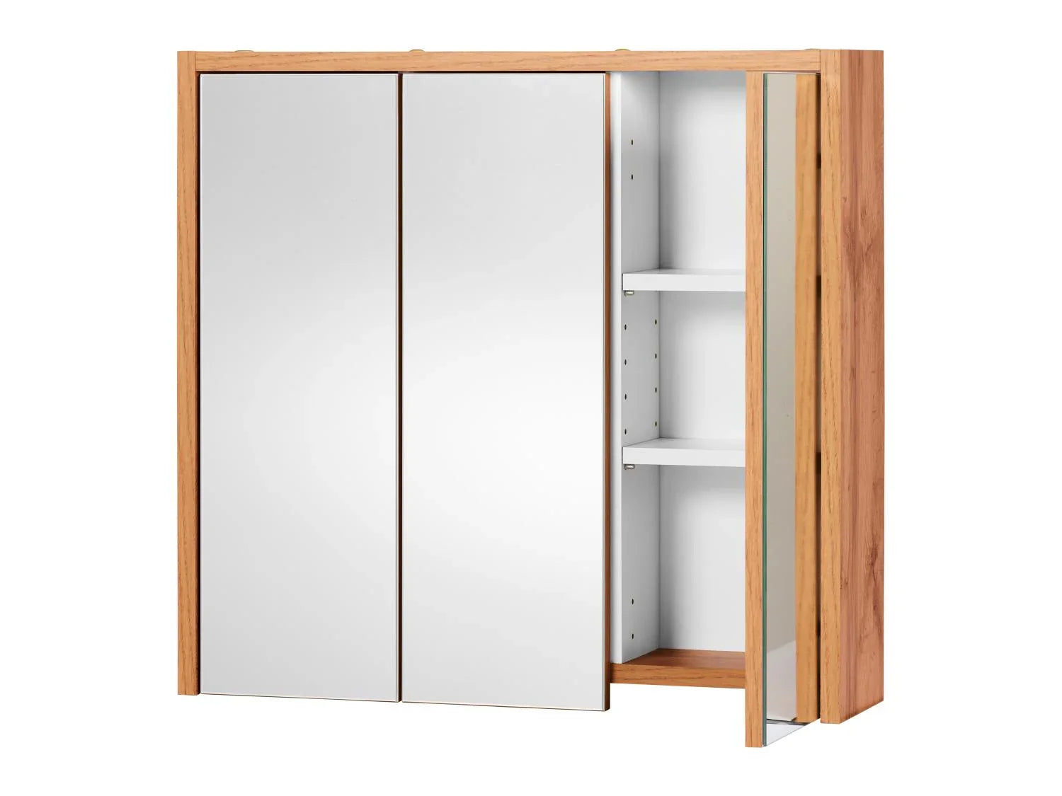 LIVARNO home Armoire  miroir Verona, 64,3 x 60,7 x 16,2 cm, imitation chne