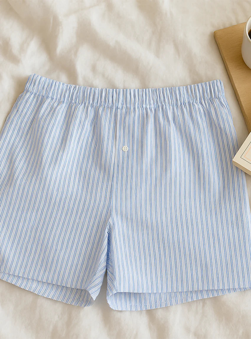 Caleçon homme en coton coloris assortis