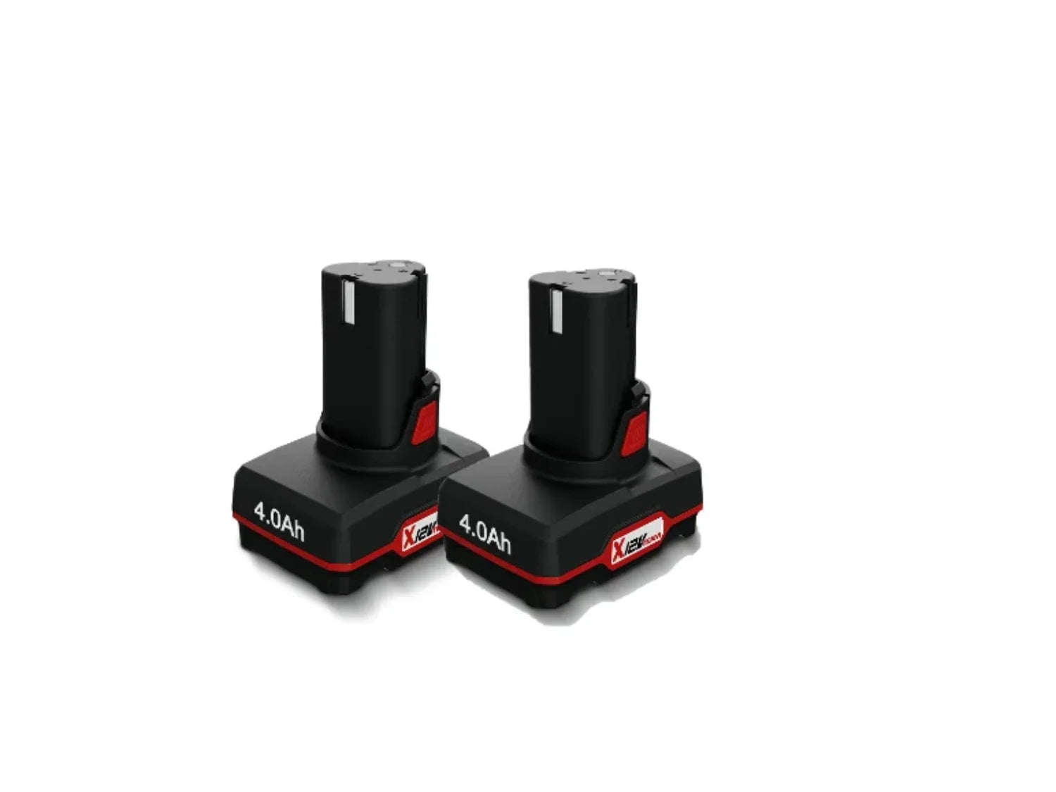 PARKSIDE Lot de 2 batteries, 4 Ah, 12 V