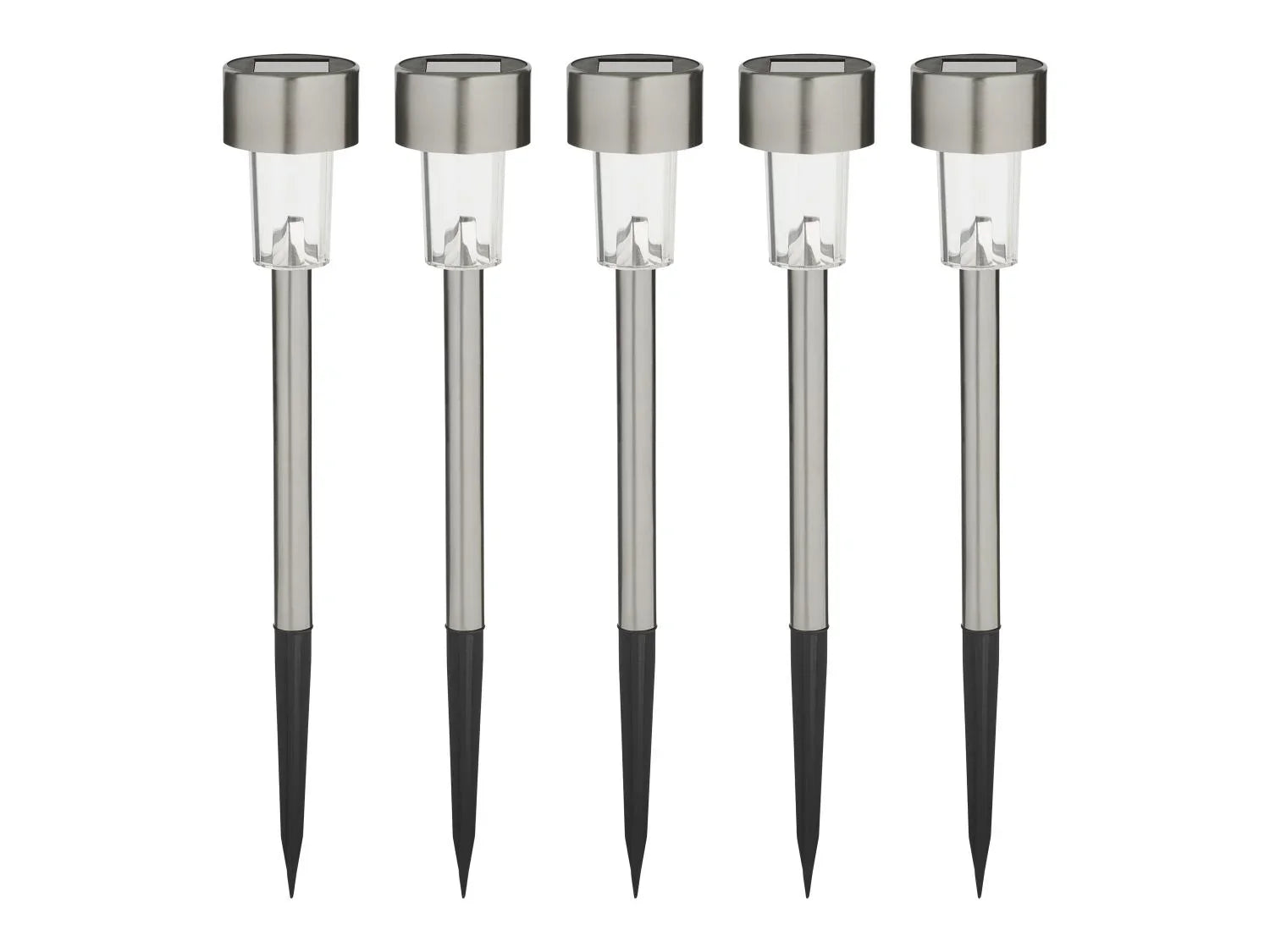 LIVARNO home Lot de 5 mini lampes solaires  LED