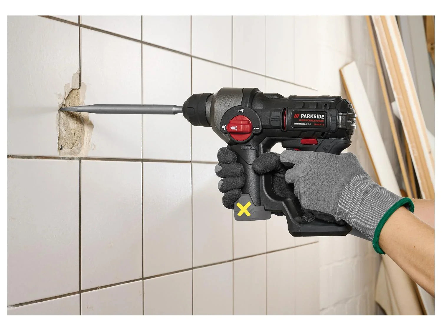 PARKSIDE PERFORMANCE Marteau perforateur sans fil PBHAP 12 A1, 12 V