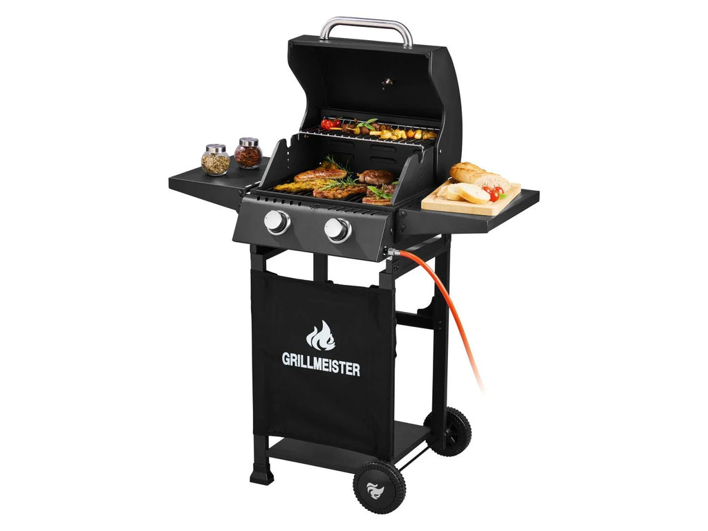 GRILLMEISTER Barbecue  gaz Memphis, 2 brleurs