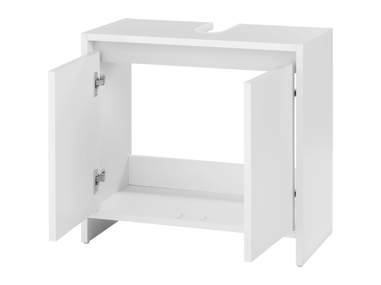 LIVARNO home Meuble sous-vasque Oslo, 60 x 55 x 28 cm, blanc