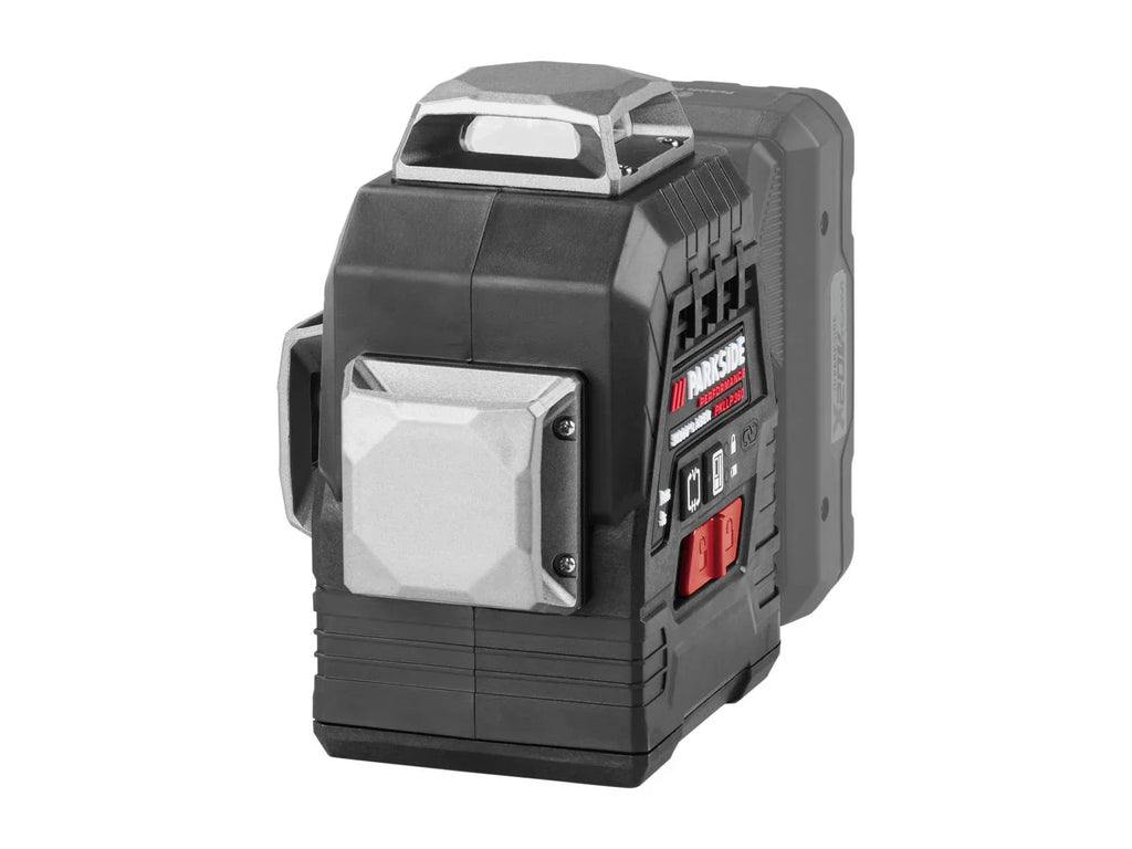 PARKSIDE PERFORMANCE Niveau laser en croix sans fil PKLLP 3360 A1, vert, 30 m 20 V