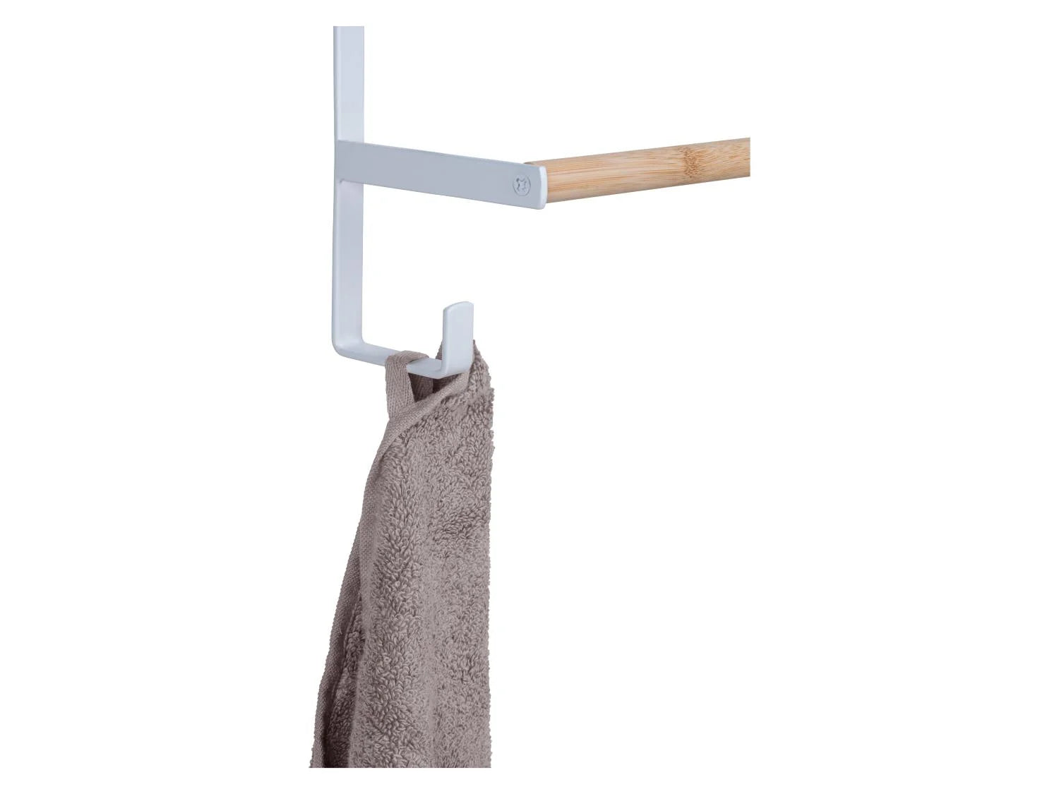 Wenko Porte-serviettes de porte en bambou
