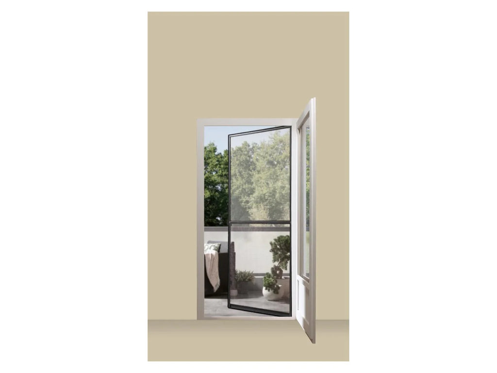 LIVARNO Porte moustiquaire en aluminium, 1 x 2,1 m