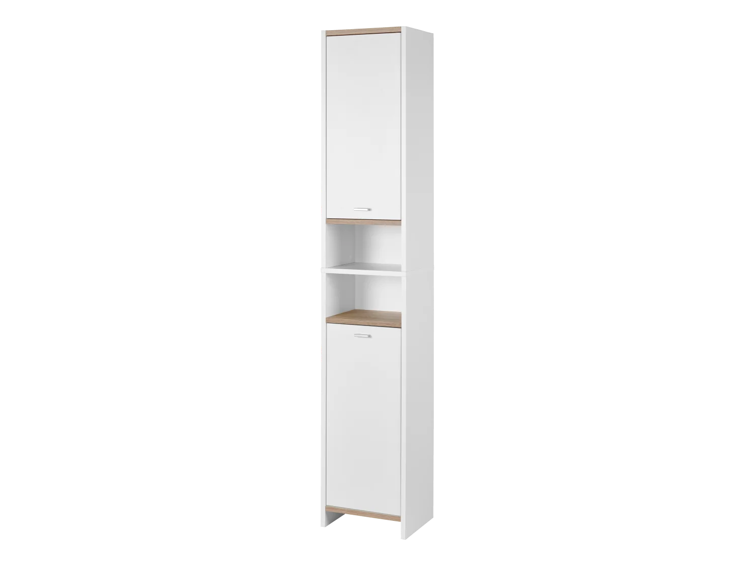LIVARNO home Colonne de salle de bains, 34,2 x 186,2 x 28 cm, blanche/imitation chne
