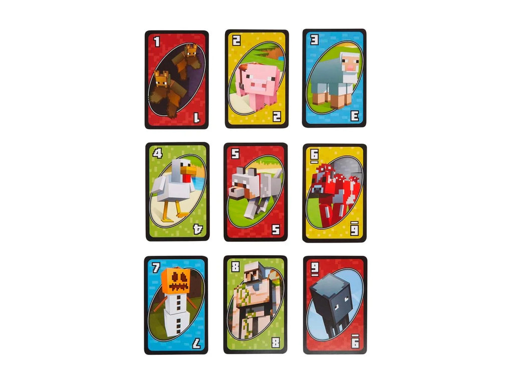 MATTEL UNO Minecraft
