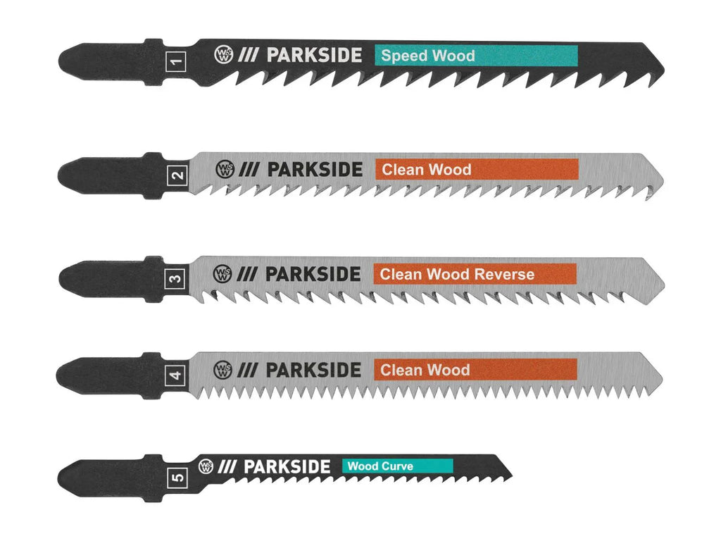 PARKSIDE Set de lames de scies sauteuses