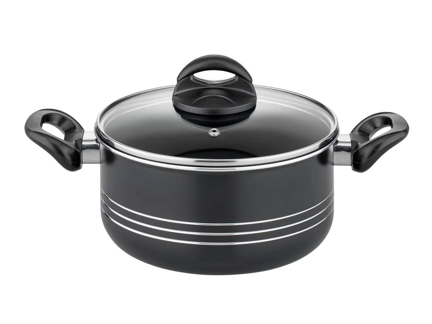 GSW Set de casseroles Milano Nero