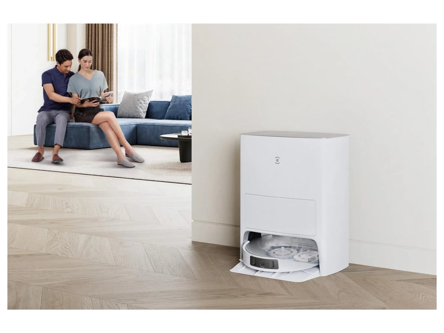 ECOVACS Aspirateur Laveur DEEBOT T20e