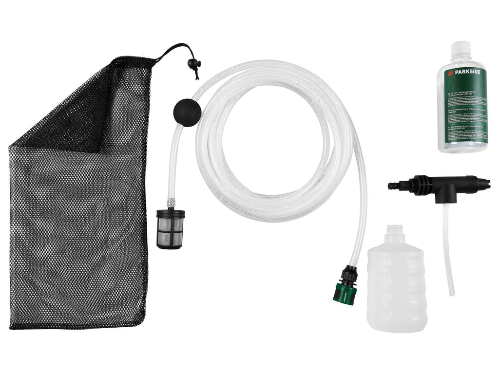 PARKSIDE Set pour nettoyeur haute pression sans fil + batterie + chargeur, 20 V