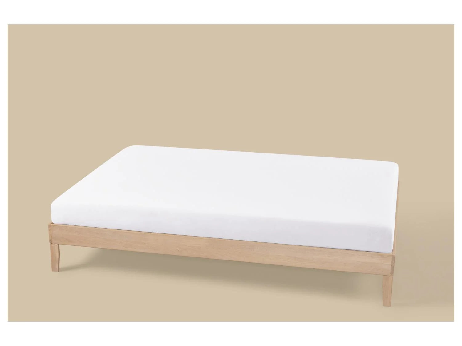 LIVARNO Lot de 2 draps-housses en jersey, 140-160 x 200 cm
