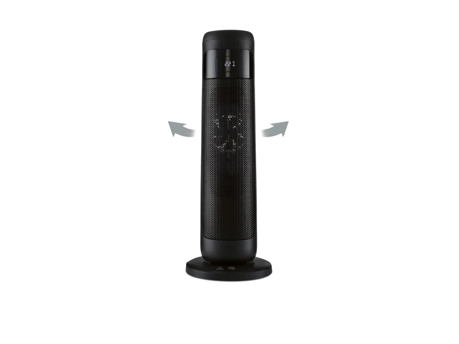TRONIC Radiateur soufflant tour en cramique, PTC TTHL 2000 C3