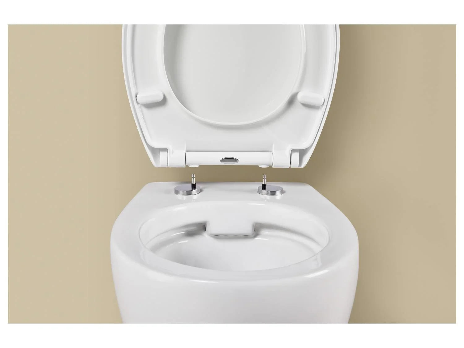 LIVARNO Abattant de WC en thermoplastique, avec fermeture en douceur