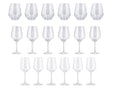 SILVERCREST Lot de 6 verres en cristal