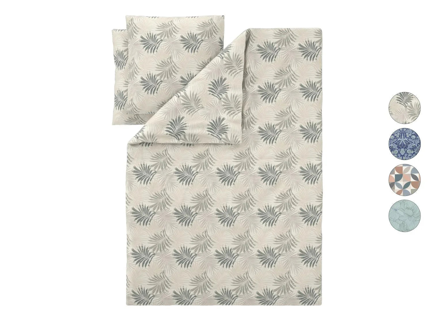 LIVARNO Parure de lit en satin de microfibre, 240 x 220 cm