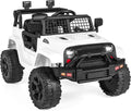 Best Choice Products 12V Kids Ride-On Truck Car with Spring Suspension and LED Lights