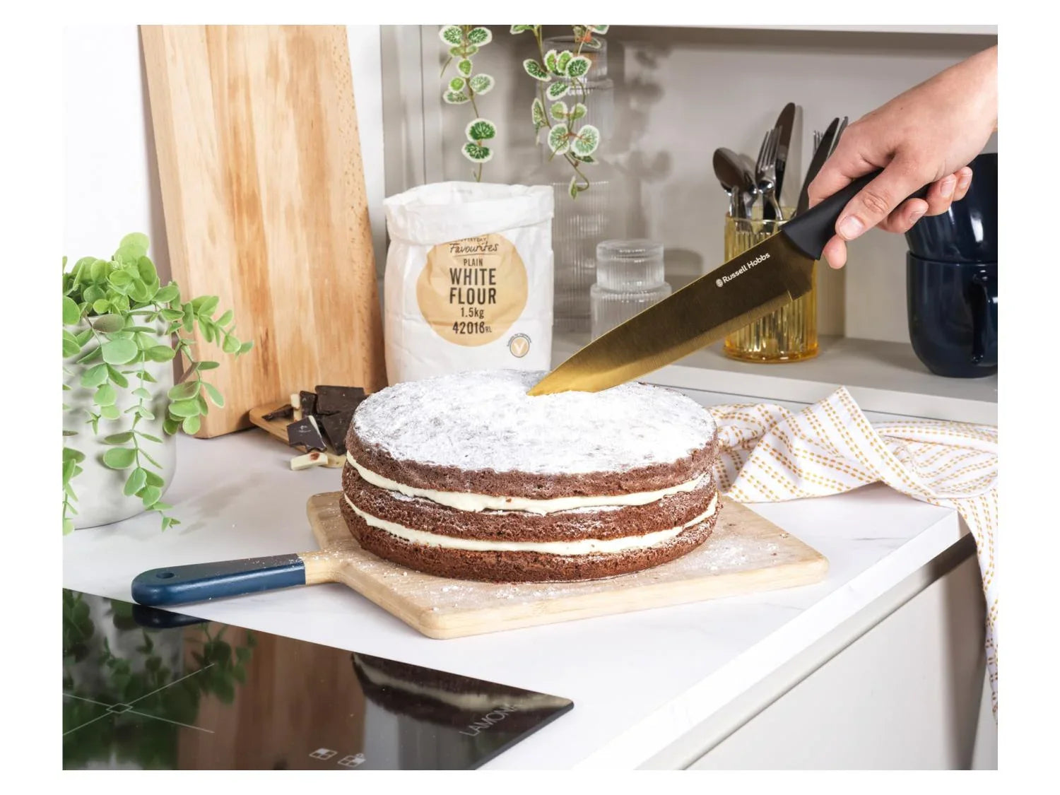 Russell Hobbs Set de 3 couteaux de cuisine