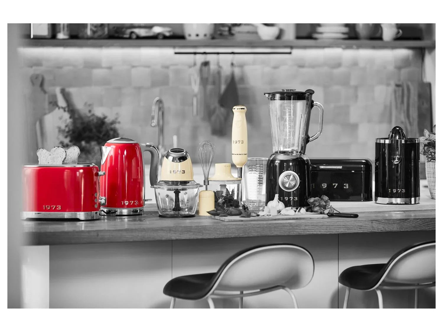 SILVERCREST Mixeur plongeant Retro 1973