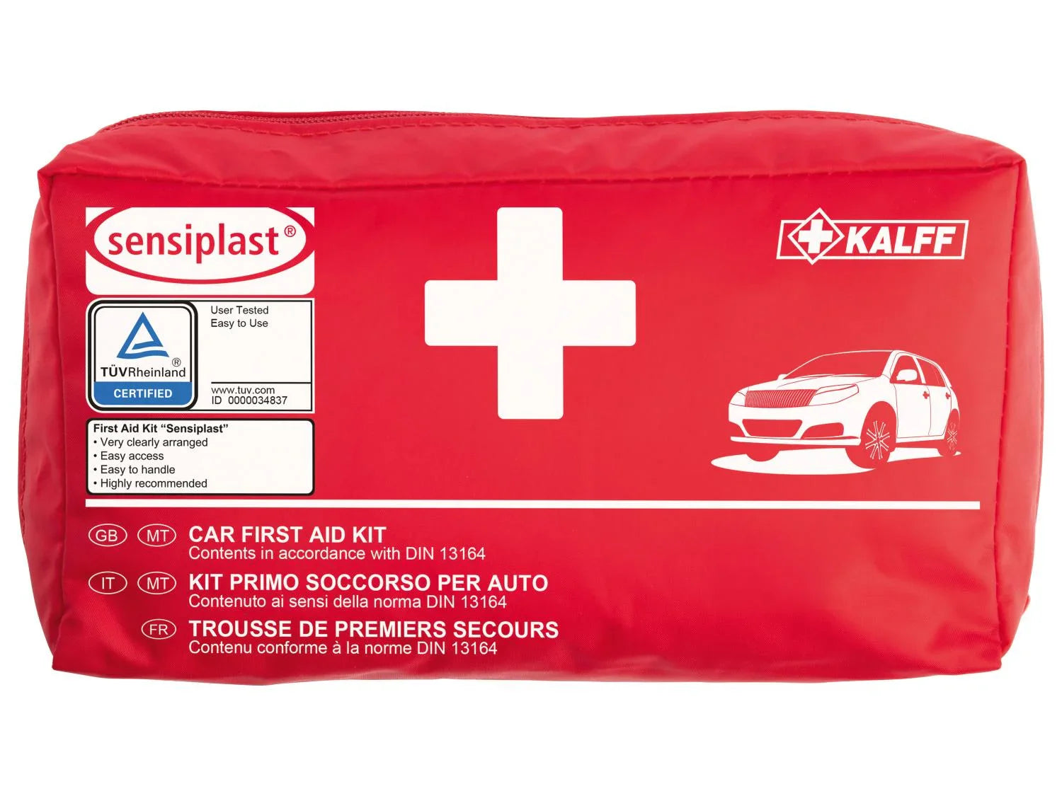 sensiplast Trousse de premiers secours, 44 pices