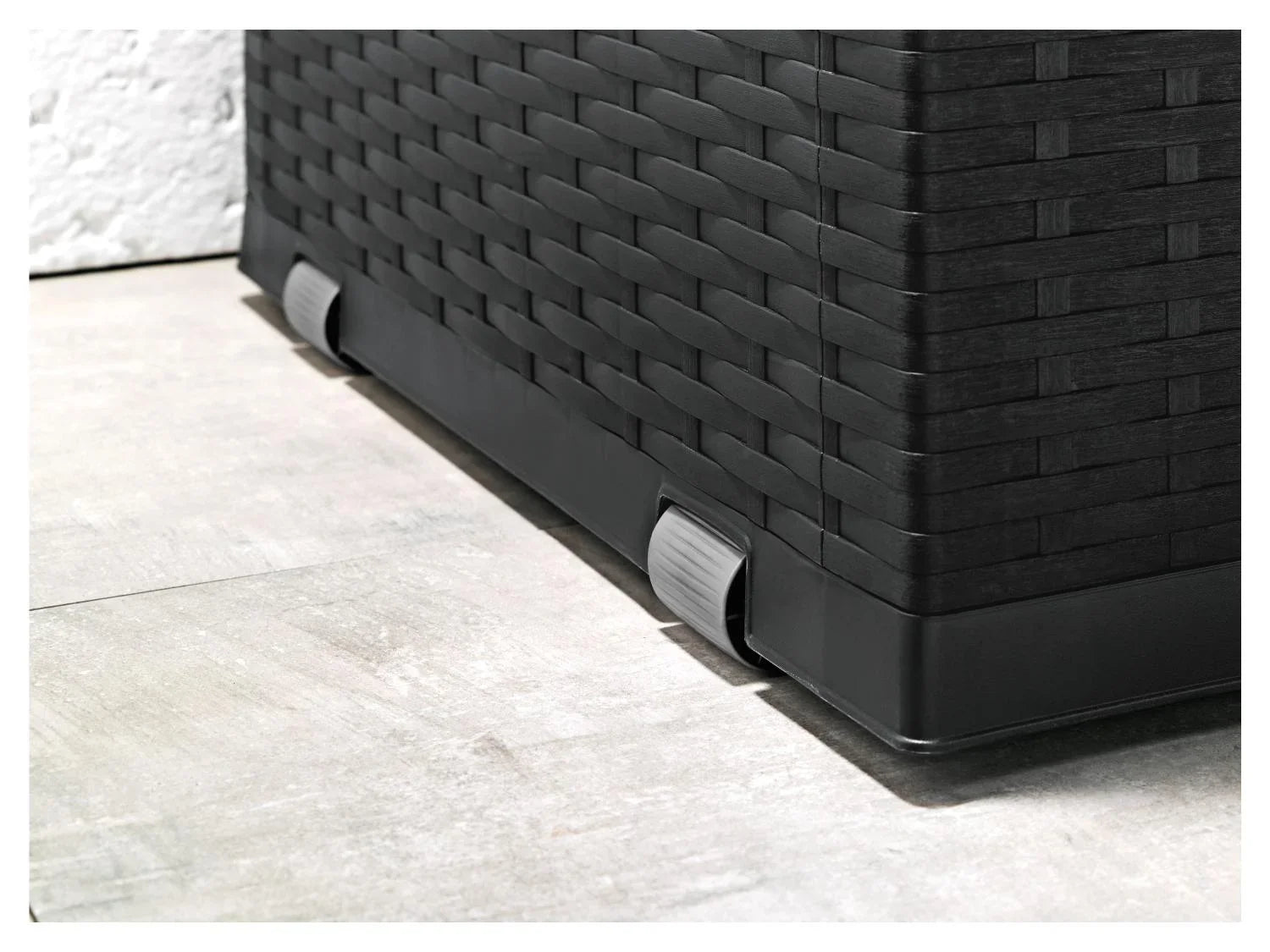 LIVARNO home Coffre de rangement, 350 L, noir