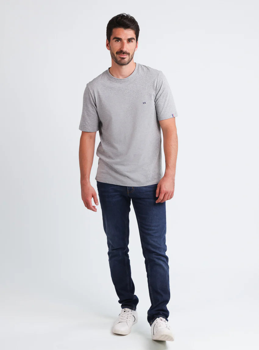 Jean homme en coton  Bleu Brut