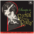 VARIOUS ARTISTS - SANTA IS ROCKIN' AND ROLLIN' - RED COLOR - VINYL LP