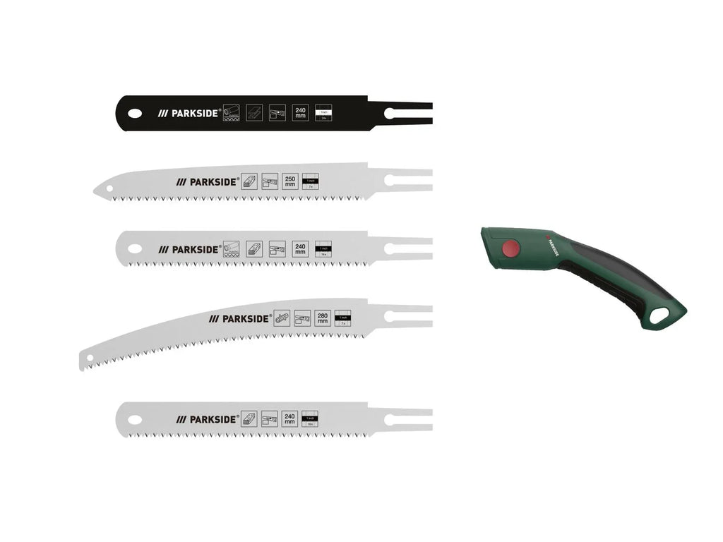 PARKSIDE Set de 7 scies  main