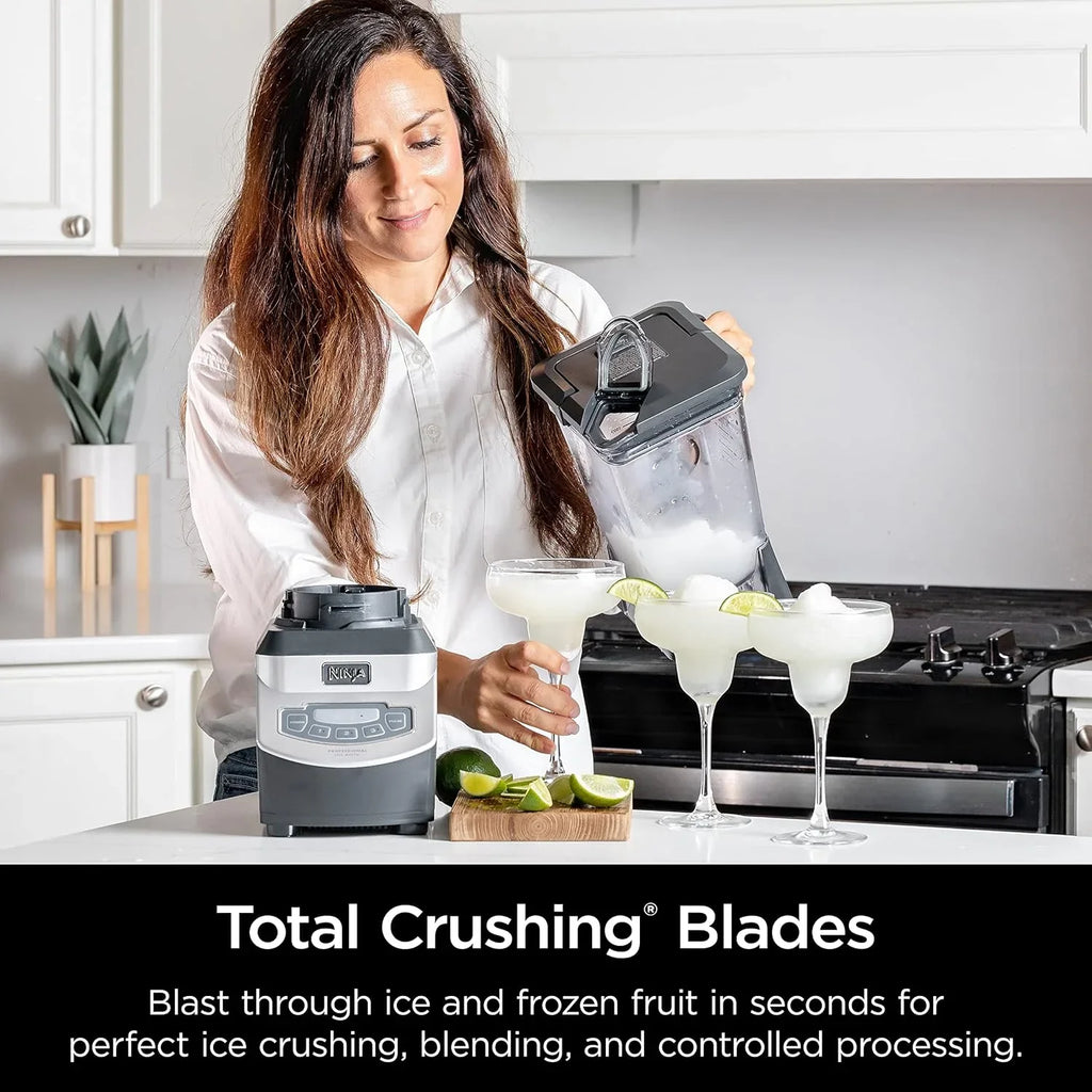 Ninja BL660 Professional Compact Smoothie and Food Processor Blender 1100W 3 Functions