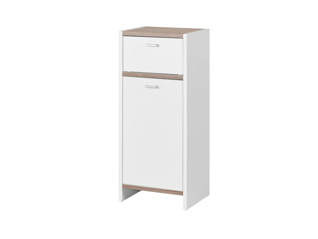 LIVARNO home Colonne de salle de bains, 34,2 x 79 x 28 cm, blanc/imitation chne