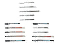 PARKSIDE Set de lames de scie sauteuse PSTZ 3 A1, 5 pices