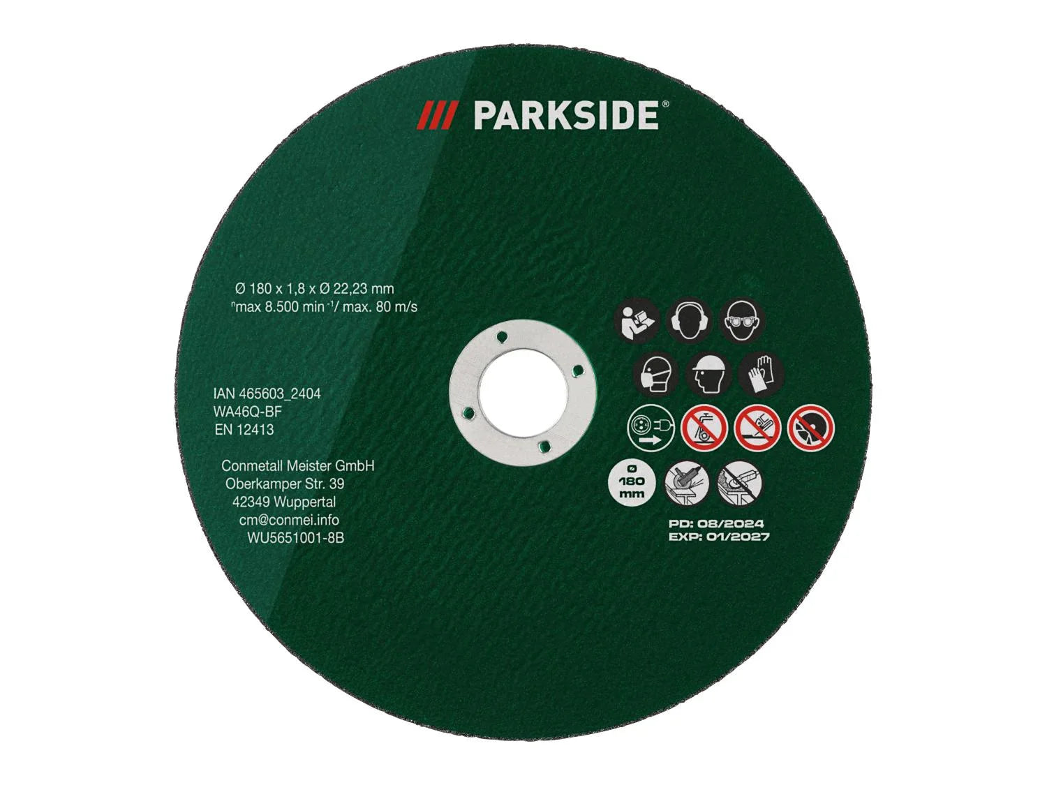 PARKSIDE Disques de coupe pour cisailles mtalliques