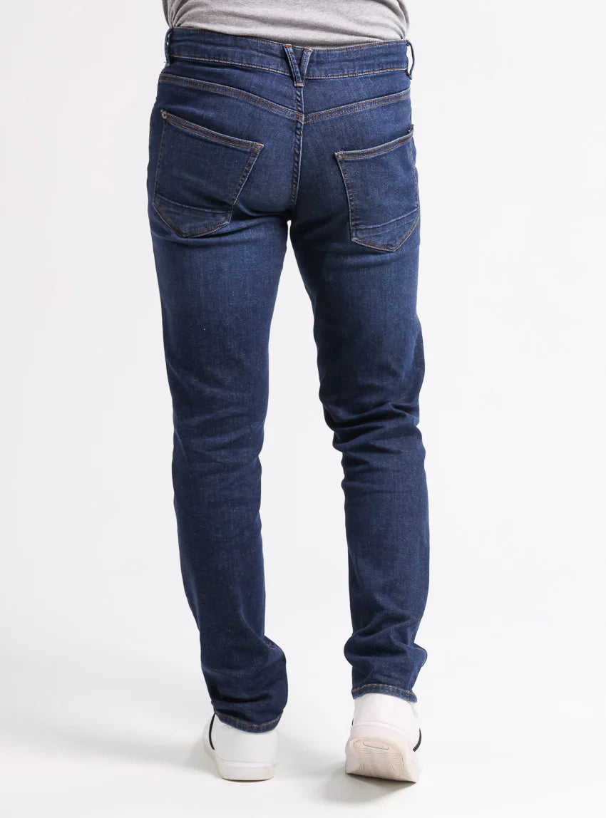 Jean homme en coton  Bleu Brut