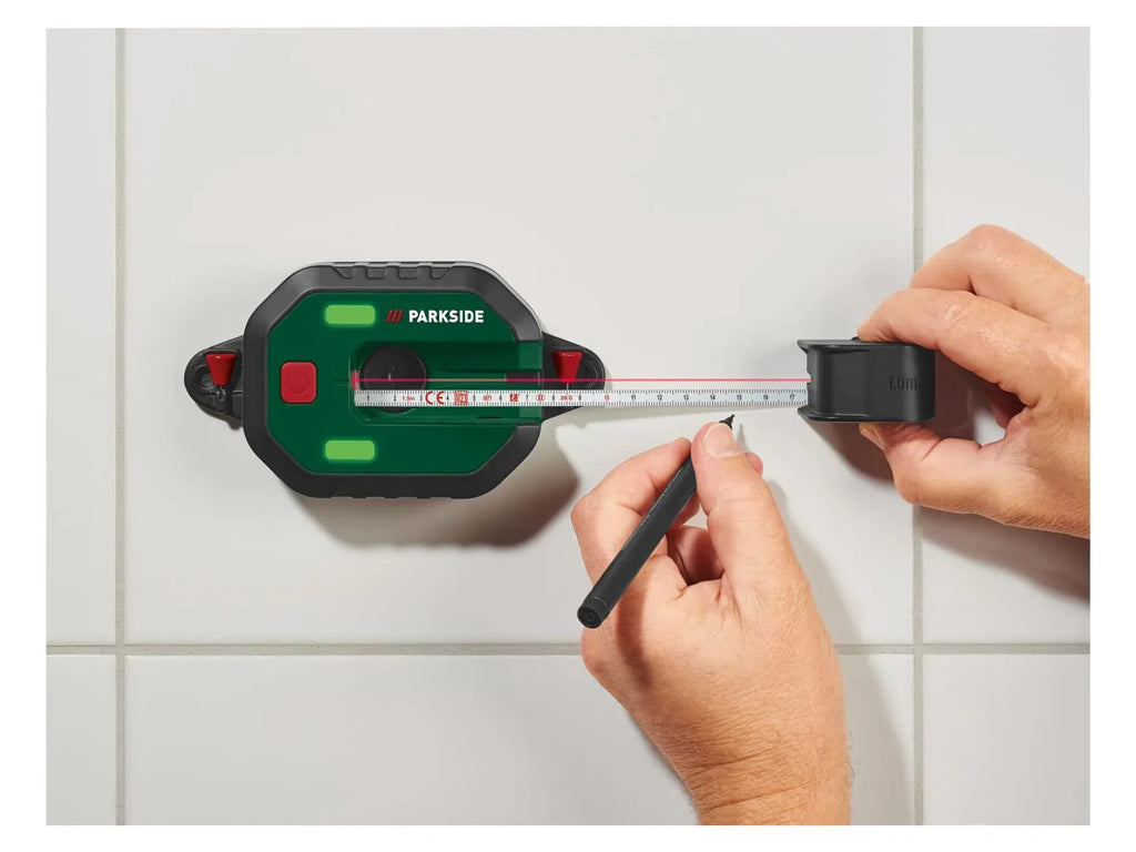 PARKSIDE Niveau  bulle laser avec mtre ruban PLLM 10 A1