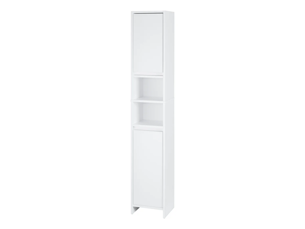 LIVARNO home Armoire de toilette haute Oslo, 32 x 180 x 28 cm, blanche