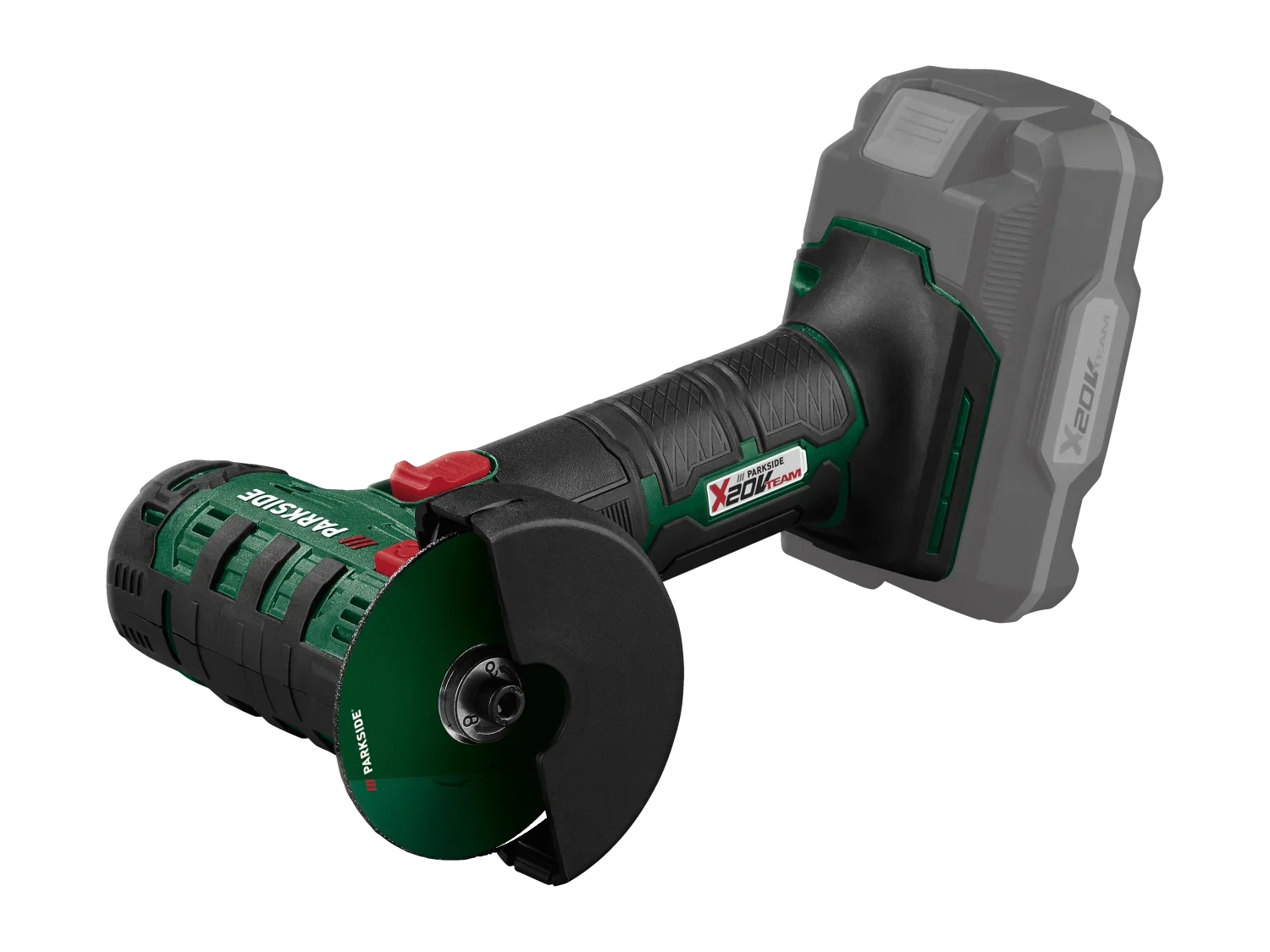 PARKSIDE Meuleuse dangle sans fil PWSAM 20-Li B2, 76 mm, 20 V