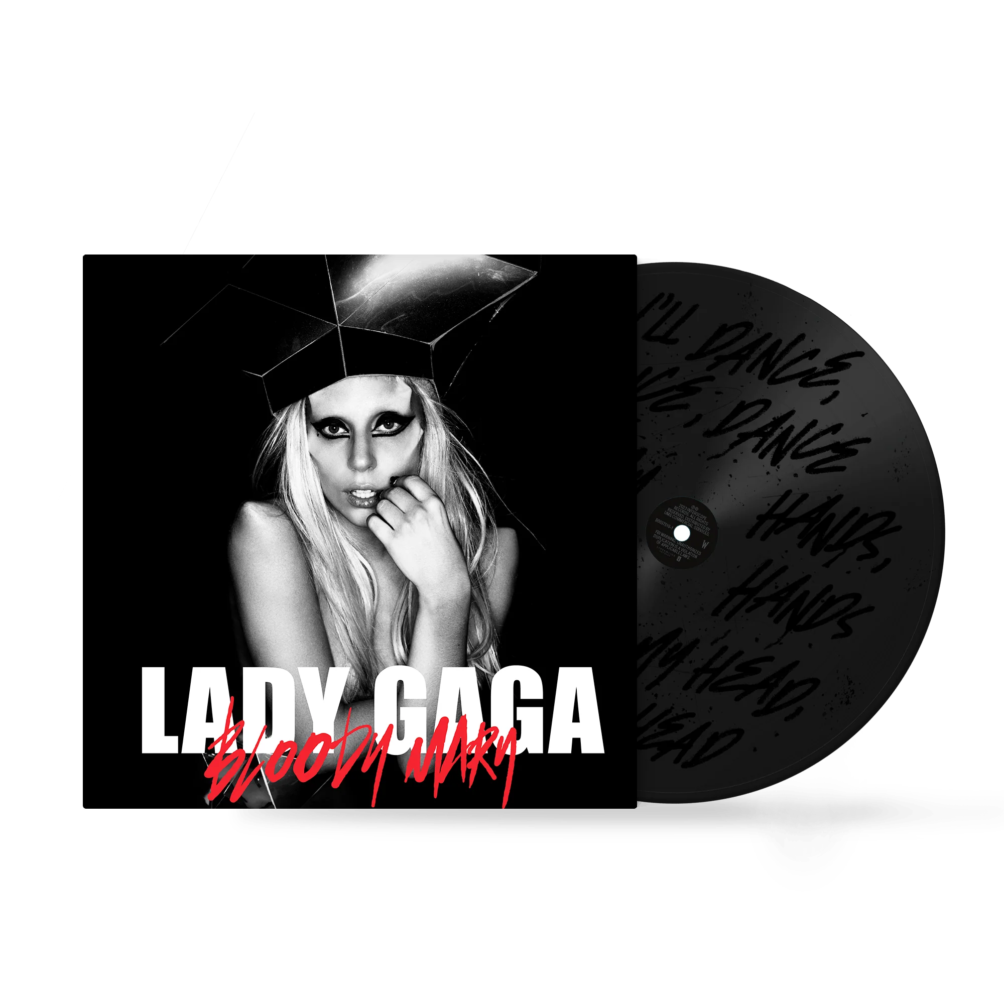 Lady GaGa Bloody Mary Etched Vinyl