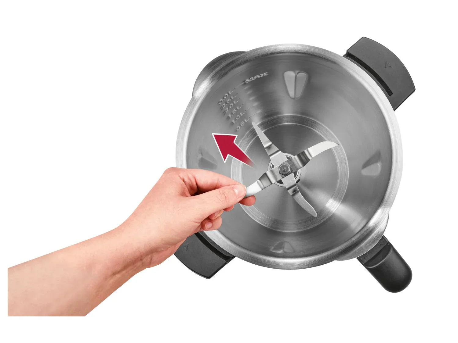 SILVERCREST KITCHEN TOOLS Monsieur Cuisine Smart SKMS 1200 C1, Anthracite Mat