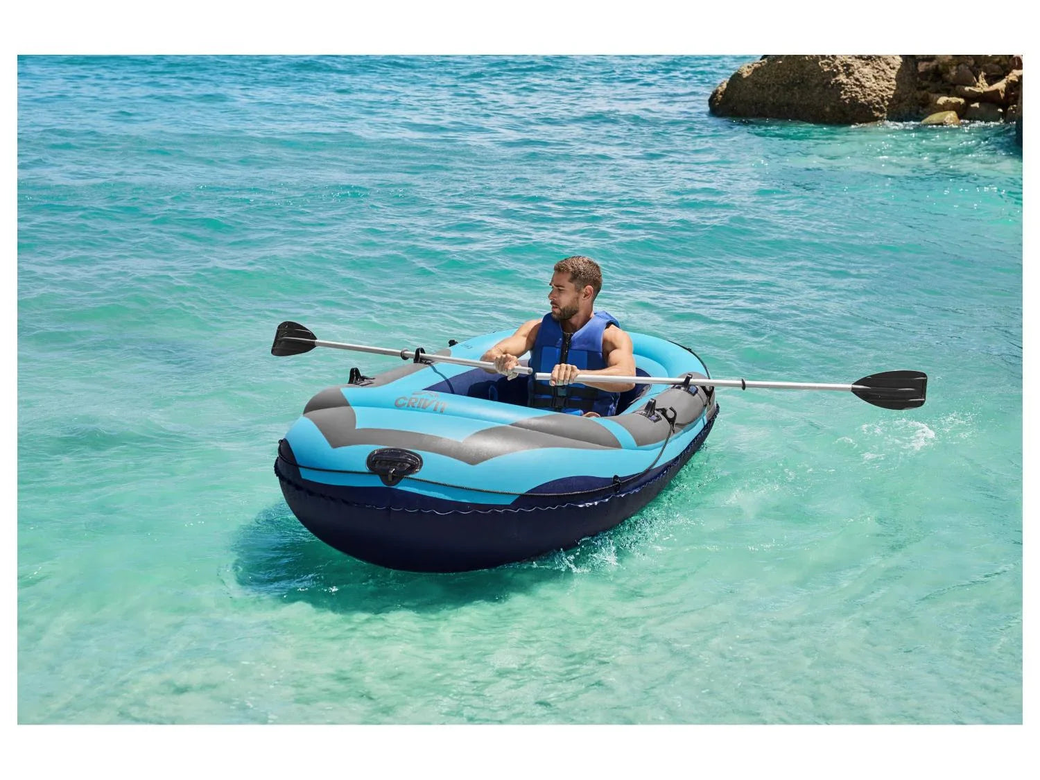 CRIVIT Bateau gonflable basic