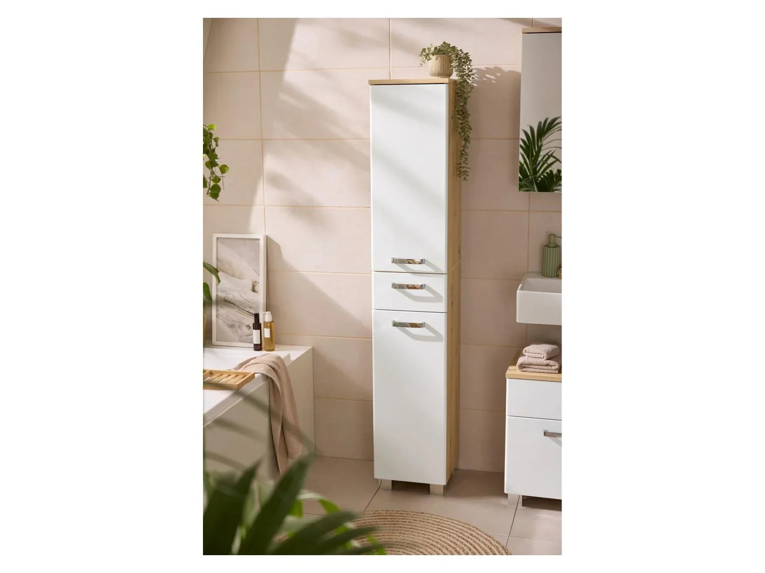 LIVARNO Colonne de salle de bain premium Palermo