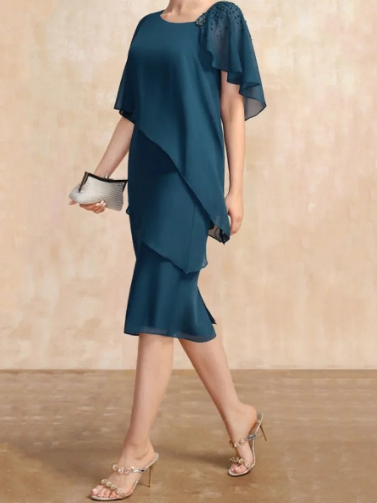 Sophie Paris I Robe longue en mousseline