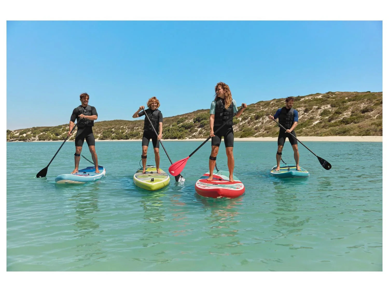 F2 Pagaie de stand-up paddle en carbone