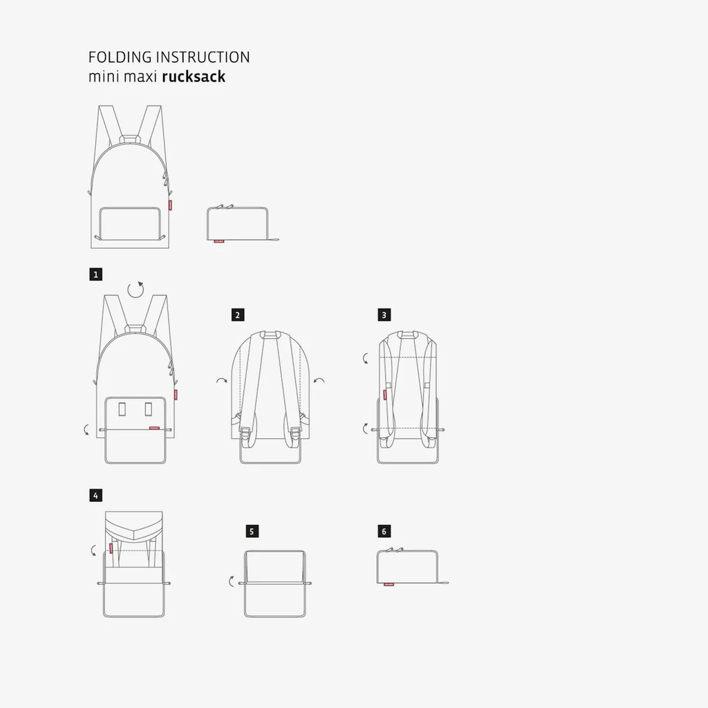 Mini Maxi Rucksack Dots White