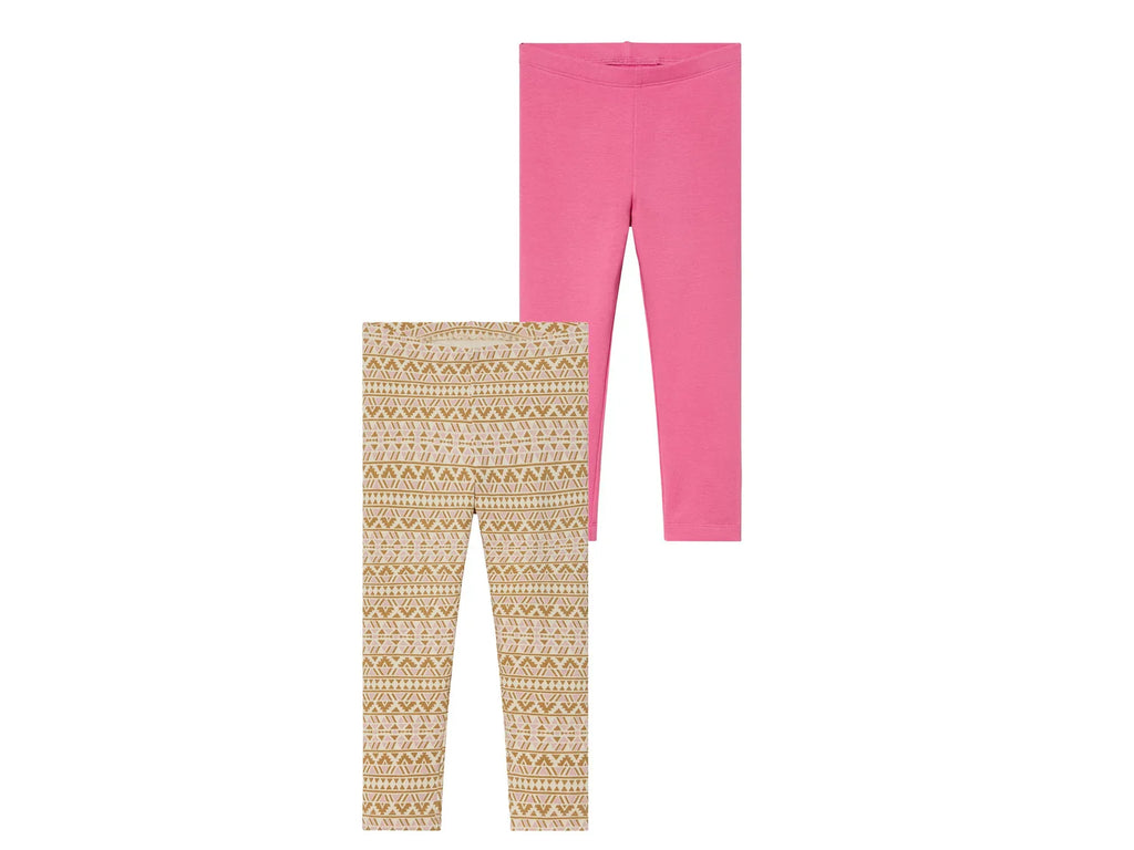 lupilu Lot de 2 leggings thermiques petite fille