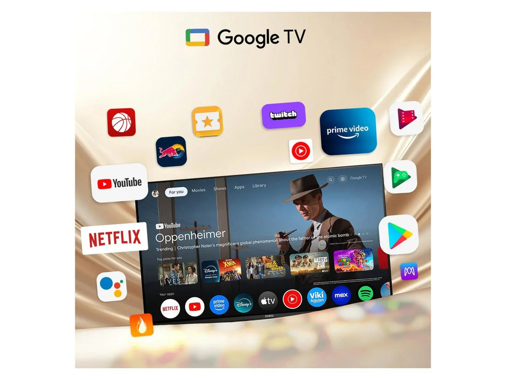 Chiq Smart TV FHD L32FM10V, 32 pouces (80 cm)